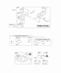 Carburetor Fuel Supply Diagram and Parts List for 123H02-0110-B1  Briggs and Stratton Engine